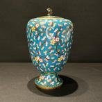 dekselvaas - Brons, Emaille - China - Qing Dynastie