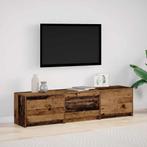 vidaXL TV Eenheden met lade Oud Hout 162,5 x 34 x 40 cm, Minder dan 50 cm, Verzenden, Nieuw, Minder dan 100 cm