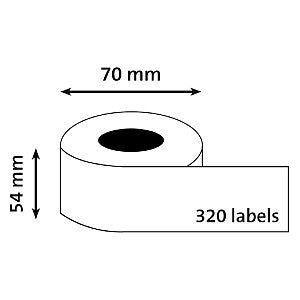 Etiket dymo labelwriter multifunctioneel 54x70 wit | Rol a 3, Zakelijke goederen, Kantoor en Winkelinrichting | Winkel en Inventaris