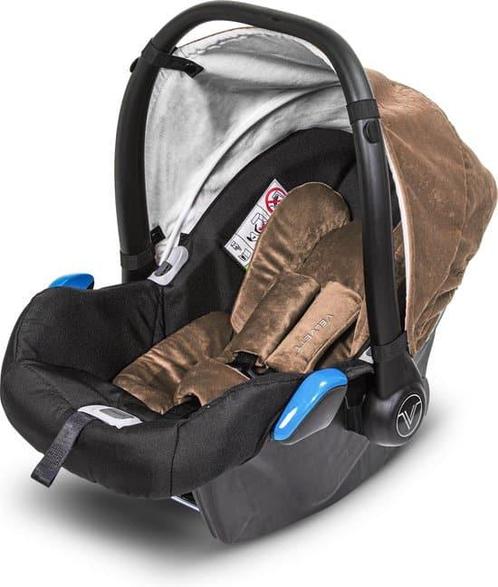 Velvett autostoel - Desert Sand, Caravans en Kamperen, Kampeermeubelen, Zo goed als nieuw, Ophalen of Verzenden