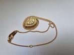 Ketting met hanger - 18 karaat Geel goud Diamant, Sieraden, Tassen en Uiterlijk, Antieke sieraden
