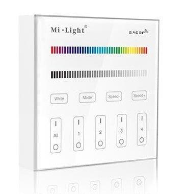 4-Zone RGB RGBW Smart Panel Remote Controller - B3 Mi-light, Hobby en Vrije tijd, Elektronica-componenten, Ophalen of Verzenden