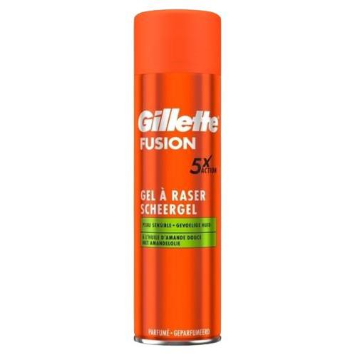 Gillette Fusion 5 Scheergel Sensitive - 200ml, Sieraden, Tassen en Uiterlijk, Uiterlijk | Gezichtsverzorging, Ophalen of Verzenden