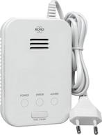 ELRO FG4000P Gasmelder - 230v - Detectie van methaangas, Doe-het-zelf en Verbouw, Alarmsystemen, Ophalen of Verzenden, Zo goed als nieuw