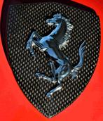 Ferrari carbon zijscherm logo schild 458 488 F8 F12 812, Verzenden