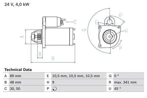Startmotor / Starter, Auto-onderdelen, Motor en Toebehoren, Nieuw, Ophalen of Verzenden