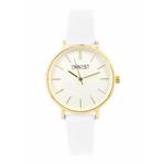 Ernest horloge - Medium - Goudkleurig, wit, Overige merken, Staal, Verzenden, Polshorloge