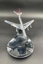Swissair - Asbak - Rare Cendrier Swissair Vintage avec Avion, Antiek en Kunst, Curiosa en Brocante