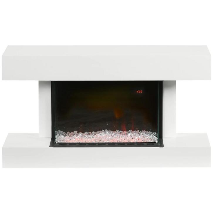 Elektrische Haard, Wandhaard Met Verwarming 2000 W, LED 3D-v, Huis en Inrichting, Stoffering | Gordijnen en Lamellen, Nieuw, Verzenden