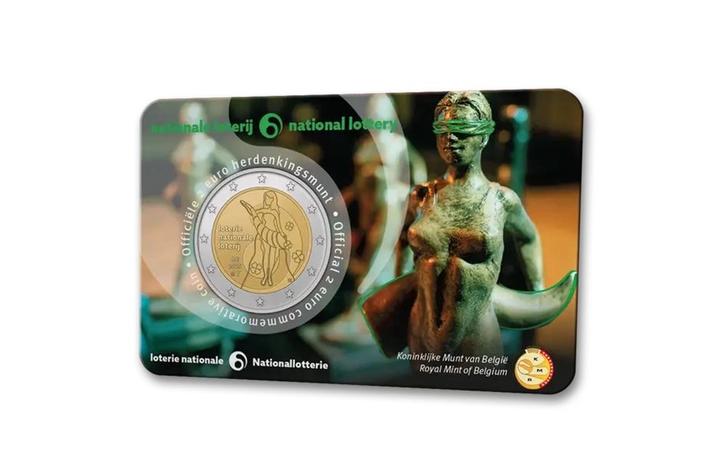 2 euro Nationale Loterij 2025 - België (coincard), Postzegels en Munten, Munten | Europa | Euromunten, Verzenden