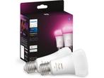 Philips Hue Slimme Lichtbron E27 Duopack - wit en gekleurd, Verzenden, Nieuw
