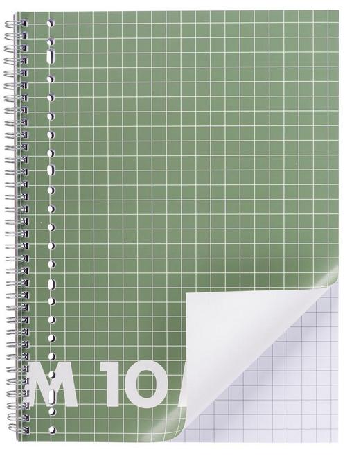 HEMA Collegeblok A4 - geruit 10 x 10 mm - 3 stuks, Diversen, Agenda's, Nieuw, Verzenden