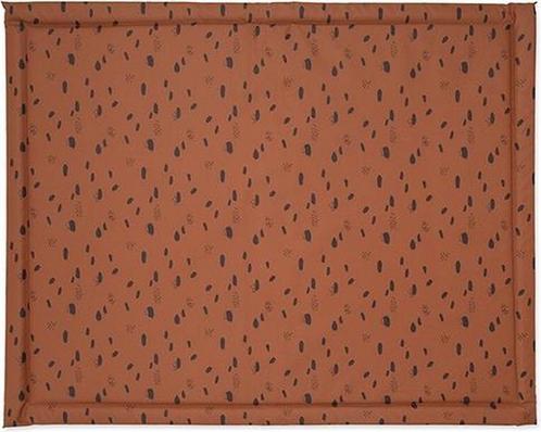 Jollein Boxkleed gecoat Spot 75x95cm - caramel, Kinderen en Baby's, Boxen, Verzenden