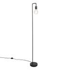 Moderne vloerlamp zwart rond 145cm - Facil, Huis en Inrichting, Lampen | Vloerlampen, Nieuw, Overige materialen, Modern, 100 tot 150 cm