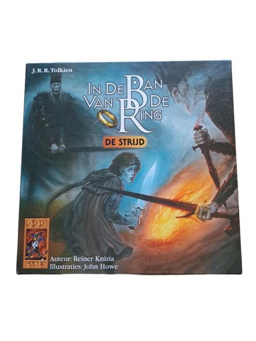 In de ban van de ring - de strijd 999 games, Hobby en Vrije tijd, Gezelschapsspellen | Bordspellen, Een of twee spelers, Zo goed als nieuw