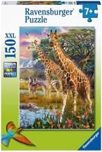 Kleurrijke Savanne Puzzel (150 XXL stukjes) | Ravensburger -, Kinderen en Baby's, Speelgoed | Kinderpuzzels, Nieuw, Verzenden