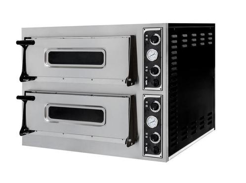 Pizza Oven Basic 44, Hendi, 2 Kamers, 400v/9400w, 975x930x(h, Zakelijke goederen, Horeca | Keukenapparatuur, Nieuw in verpakking