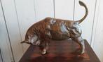 Beeldje - Stier - 40 cm - Brons, Antiek en Kunst
