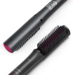 Stijltang - Stijlborstel - 2 in 1 - Zwart - Aigostar •, Sieraden, Tassen en Uiterlijk, Uiterlijk | Haarverzorging, Verzenden, Zo goed als nieuw