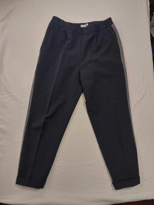 Casual Navy Pants by Pull&Bear - Size M, Kleding | Heren, Broeken en Pantalons, Nieuw, Verzenden