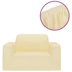 Bankhoes Creme Stretch | Tweedekansje | Goedkoop!, Huis en Inrichting, Ophalen of Verzenden, Nieuw, Overige materialen