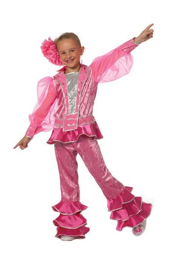 ≥ Disco kostuum pink Meisjes, Verkleedkleding) Carnavalskleding en Verkleedspullen — Marktplaats