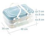 Voedsel transportbox, cupcake, muffin, party container, t..., Verzenden, Nieuw