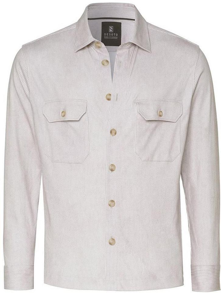 Desoto Overshirt Cord Optics Sand maat L Heren, Kleding | Heren, Overhemden, Beige, Nieuw, Verzenden