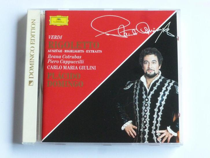 Verdi - Rigoletto / Placido Domingo , Giulini, Cd's en Dvd's, Cd's | Klassiek, Zo goed als nieuw, Verzenden