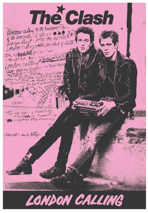 Posters - Poster Clash, The - London Calling, Verzamelen, Muziek, Artiesten en Beroemdheden, Zo goed als nieuw, Verzenden