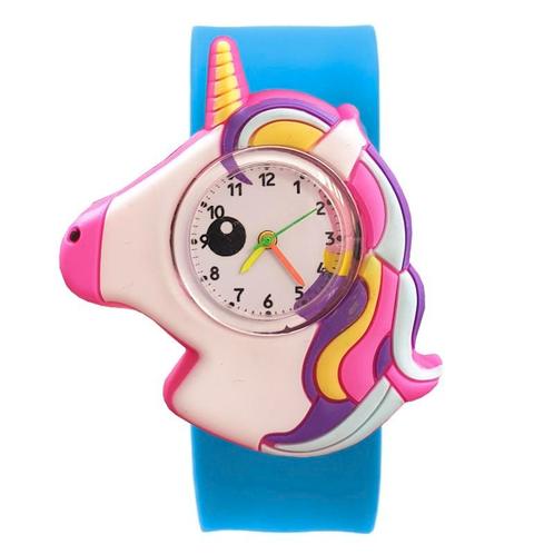 Fako® - Kinderhorloge - Slap On Mini - Eenhoorn - Unicorn -, Sieraden, Tassen en Uiterlijk, Horloges | Kinderen, Verzenden