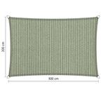 Schaduwdoek 2x3 rechthoek Moonstone green, Ophalen of Verzenden, Nieuw