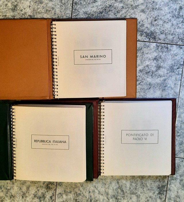 Italië, San Marino, Vaticaan 1965/1988 - volledige collectie, Postzegels en Munten, Postzegels | Europa | Italië