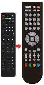 JTC LED TV 2032C afstandsbediening, Audio, Tv en Foto, Afstandsbedieningen, Nieuw, Verzenden