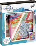Totum Diamond Paint Notitieboek - dagboek pauw dessin - schr