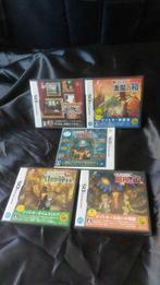 Nintendo - DS - lot of 5 DS/3DS – Serie Professor Layton +, Nieuw