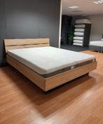 Showmodel massief eiken bed incl. Tempur bodems en matrassen, Overige kleuren, 210 cm, Ophalen of Verzenden, 180 cm