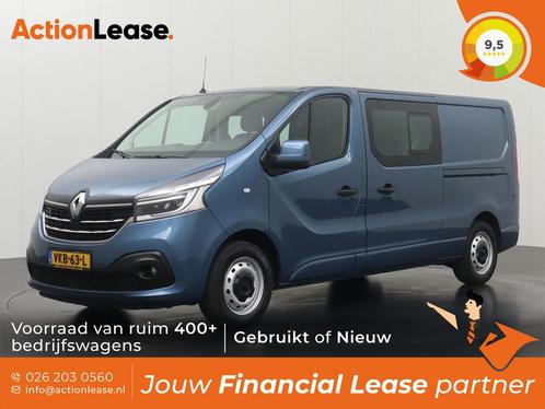 Renault Trafic Dubbel cabine L2 H1 2021 Diesel Automaat, Auto's, Renault, Dealer onderhouden, Te koop, Zwart, Automaat, Financial lease