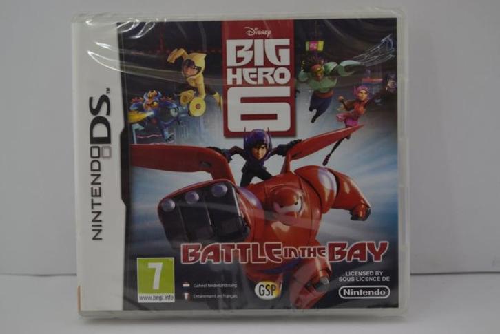 Big Hero 6 - Battle In The Bay - SEALED (DS FAH), Spelcomputers en Games, Games | Nintendo 2DS en 3DS, 1 speler, Zo goed als nieuw