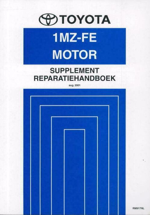 2001 Toyota Camry 1MZ-FE Motor Reparatiehandboek Supplement, Auto diversen, Handleidingen en Instructieboekjes, Verzenden