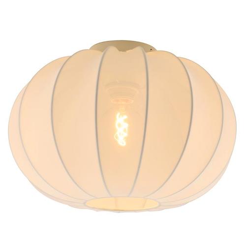 Moderne plafondlamp wit, Deborah, Huis en Inrichting, Lampen | Plafondlampen, Nieuw, Stof, Ophalen of Verzenden