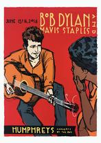 Posters - Poster Dylan, Bob - Humphreys, Zo goed als nieuw, Verzenden