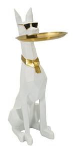 HOND ORY MET DIENBLAD CM 27X51X74, Huis en Inrichting, Ophalen of Verzenden, Nieuw