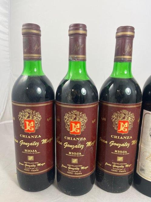 1988 Juan Gonzalez Muga & 1993 Viña Olagosa - Rioja Crianza, Verzamelen, Wijnen