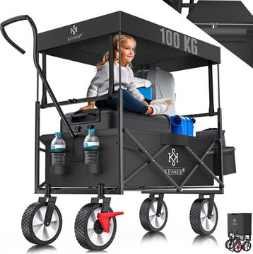 KESSER® Bolderkar - Opvouwbaar - Bolderwagen - Zwart beschikbaar voor biedingen