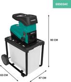 2dekans | VONROC Stille Hakselaar/Shredder 2800W – Voor, Ophalen of Verzenden, Zo goed als nieuw