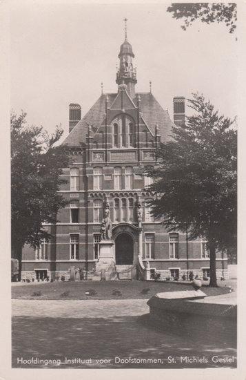 ST. MICHIELS GESTEL - Hoofdingan Instituut voor Doofstommen, Verzamelen, Ansichtkaarten | Nederland, Verzenden