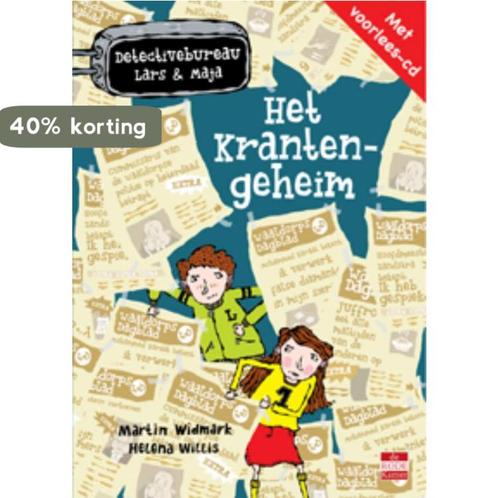 Het krantengeheim / Detectivebureau Lars & Maja / 1, Boeken, Kinderboeken | Jeugd | onder 10 jaar, Gelezen, Verzenden