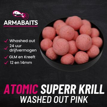 Atomic Superr Krill — 12 en 14 mm gemixed beschikbaar voor biedingen