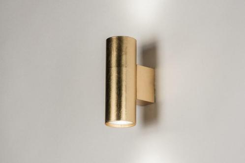 Rietveld Wandlampen - Goud - Metaal, Huis en Inrichting, Lampen | Wandlampen, Verzenden